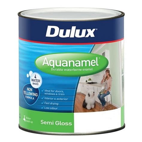 Aquanamel Semi Gloss Vivid White 500ml PlaceMakers NZ