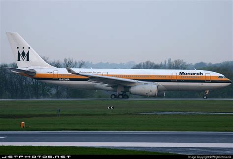 G EOMA Airbus A330 243 Monarch Airlines Wojtek Kmiecik JetPhotos