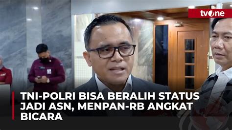 Aba Subagja Tni Polri Isi Jabatan Sipil Harus Ada Permintaan Kabar