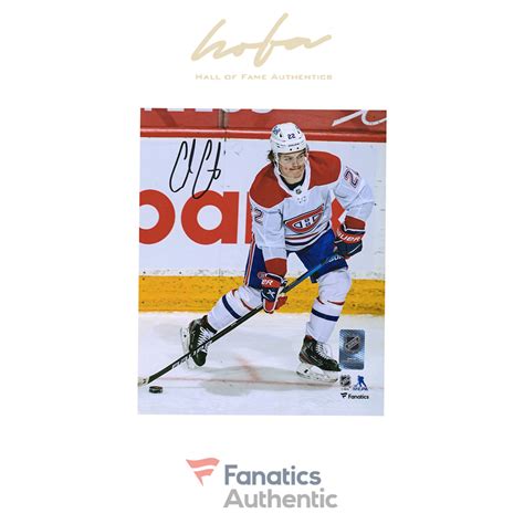 Cole Caufield Montreal Canadiens Autographed 8″ X 10″ Nhl Debut