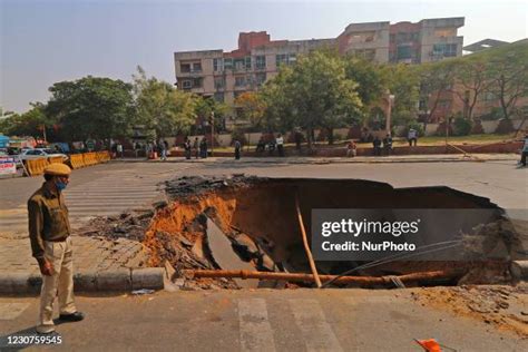 Sinkhole Damage Photos And Premium High Res Pictures Getty Images