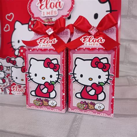 Kit Festa Hello Kitty Ler Descrição Elo7 Produtos Especiais