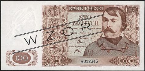 Poland banknotes 100 Polish Zloty banknote of 1939|World Banknotes ...