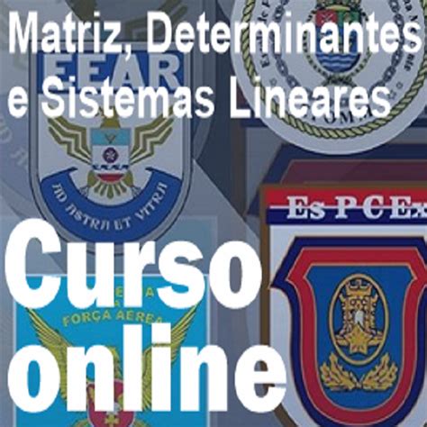 Curso De Matriz Determinantes E Sistemas Lineares Para Espcex Afa