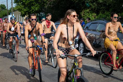 You Know Its Summer When World Naked Bike Ride New Orleans Via