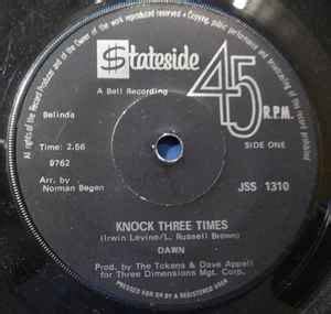 Dawn - Knock Three Times (1971, Vinyl) | Discogs