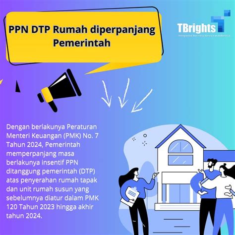 PPN DTP Rumah Diperpanjang Pemerintah TBrights Offices Tax