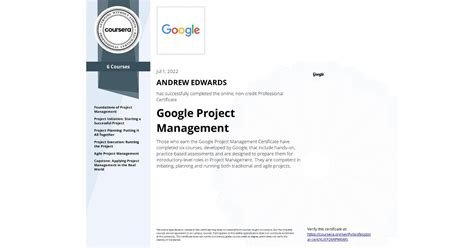 How The Google Project Management Professional Certificate Helped Me