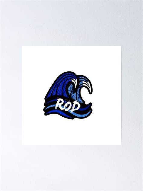 "Rod Wave Logo" Poster for Sale by Jessicasunsun | Redbubble