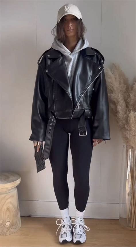 20 Ways How To Style Black Leather Jacket For Women In 2024 Leather