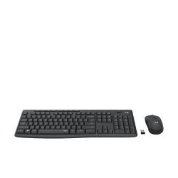 Bộ bàn phím chuột không dây Logitech MK295 Wireless Black