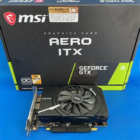 MSI GeForce GTX 1650 D6 AERO ITX J グラフィックスボード VD アウトレット通販 blog knak jp