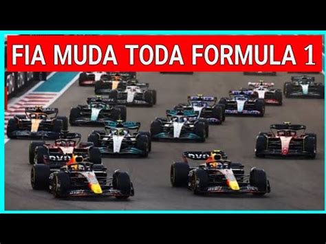 Mudan A Total Fia Mudou Tudo Na Formula F Youtube