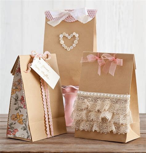 20 Ideas Para Decorar Bolsas De Papel Para Regalos Dale Detalles