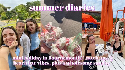 Summer Diaries Come On A Mini Holiday To Bournemouth With Us