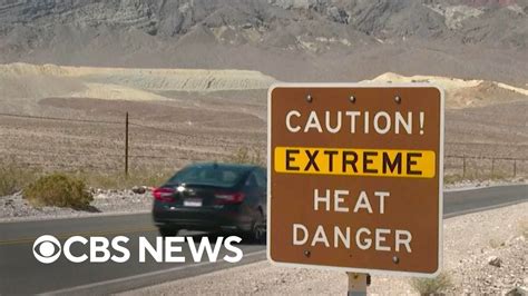 Scorching Heat Wave Intensifies Across Parts Of Western U S Youtube