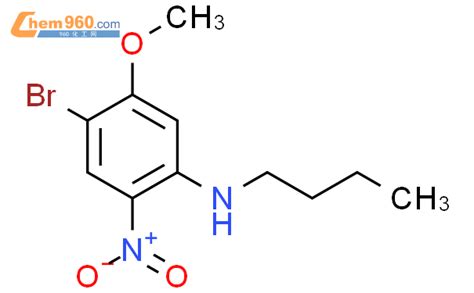 1280786 70 0 4 Bromo N butyl 5 methoxy 2 nitroaniline化学式结构式分子式msds