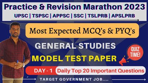 Day Daily Marks Booster Mcq Series For Upsc Tspsc Appsc Ssc