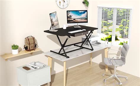 Amazon Lubvlook Standing Desk Converter 42 X 24 Inches Height