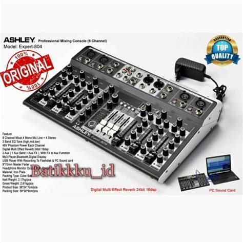 Jual Mixer Audio Ashley Expert Channel Bluetooth Usb