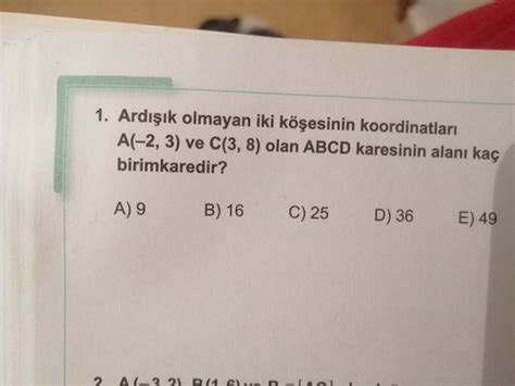 Matematik Sorular Lise Sorumatik