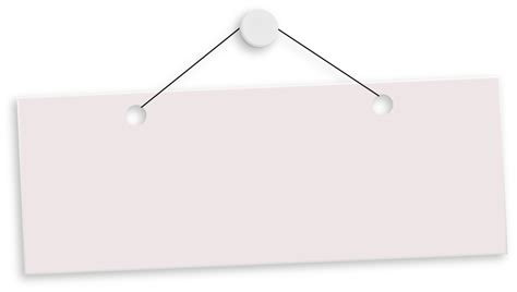 Wooden Board Sign Hanging On A Rope 22417116 Png