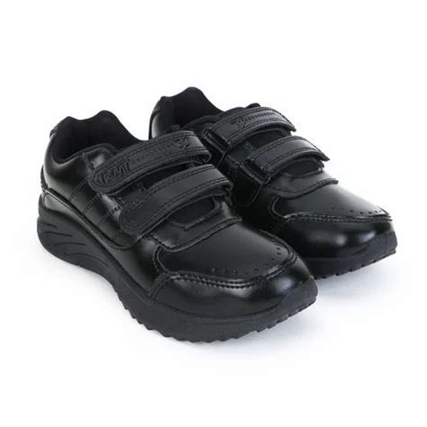 Unisex Velcro Rnt Super Gola Pvc Black Shoes At ₹ 185 Pair In New Delhi