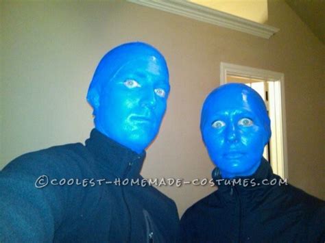 Coolest Homemade Blue Man Group Halloween Costume