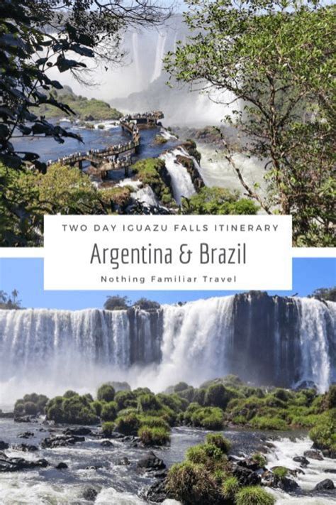 Iguazu Falls Itinerary Two Day Argentina Brazil Travel Guide