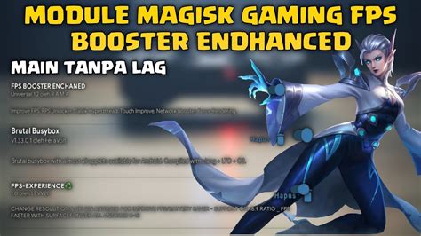 MODULE MAGISK GAMING TERBARU COMBO FPS BOOSTER ENDHANCED FPS