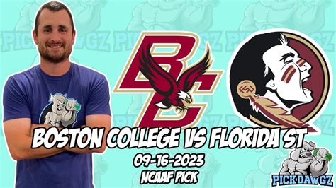 Boston College Vs Florida State 9 16 23 Free College Football Picks And