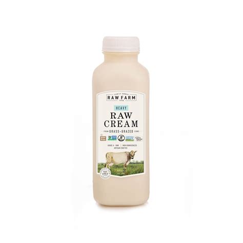 Heavy Raw Cream Raw Farm Usa