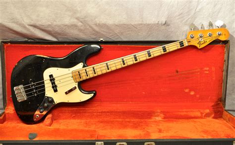 Fender Jazz 1973 Black Bass For Sale Andy Baxter Bass And Guitars Ltd