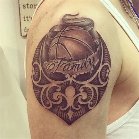 45 Best Basketball Tattoos Designs Meanings Famous Celebs 2019