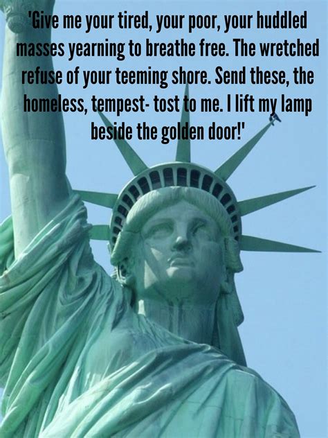 Statue Of Liberty Quote - ShortQuotes.cc