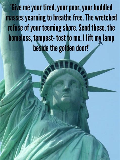 Statue Of Liberty Quote - ShortQuotes.cc