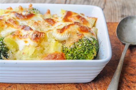 Broccoli Con Patate Gratinati Al Forno Ricetta Facile