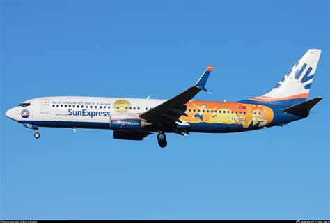 Tc Seu Sunexpress Boeing Hc Wl Photo By Bj Rn D Wel Id