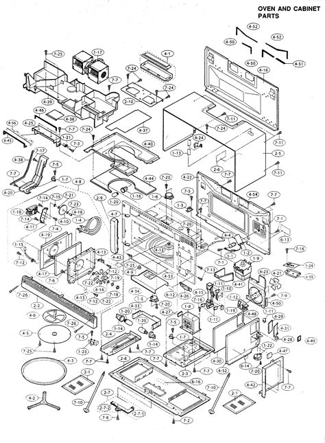 Diagram Sharp Microwave Parts Wiring Diagram Mydiagramonline