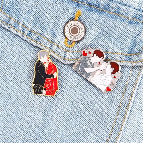 Bts Jk And V Sweet Ver3 Kpop Enamel Pin Distinct Pins