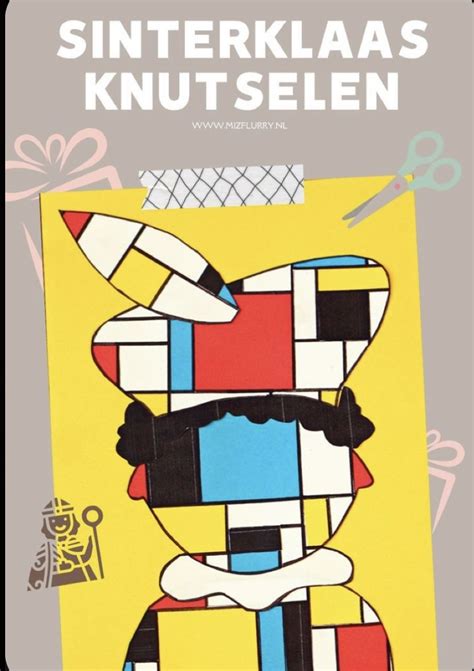 Sinterklaasknutsel Piet Mondriaan Artofit