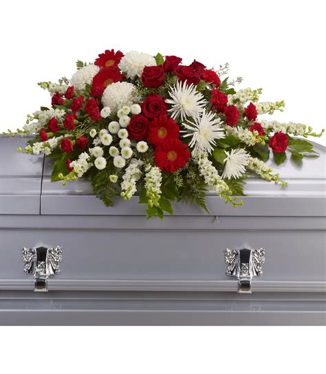 Strength And Wisdom Casket Spray By Teleflora In Pratt Ks The Flower