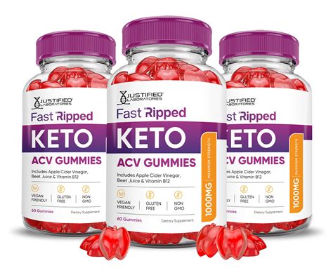 Fast Ripped Keto Acv Gummies 1000mg Justified Laboratories