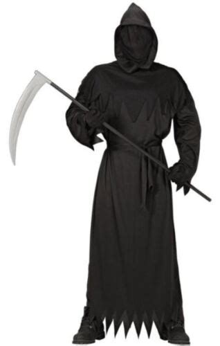 Sensemann Grim Reaper Jungen Tod Fährmann Kostüm 116 164 Ghost