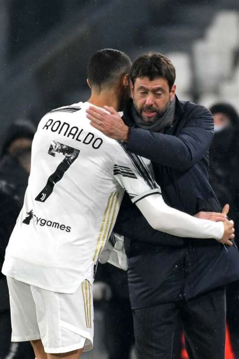 Cristiano Ronaldo Ed Andrea Agnelli Foto Mezzelani Gmt Dago Fotogallery