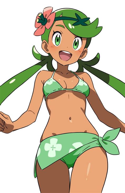 Kousuke0912 Mallow Pokemon Nintendo Pokemon Pokemon Sm Highres 1girl D Bikini