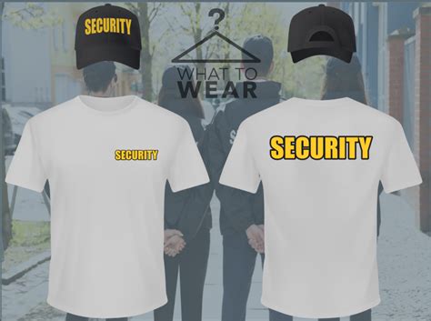 Affordable SECURITY T SHIRT CAPS Adjustable DTF Print Bulk