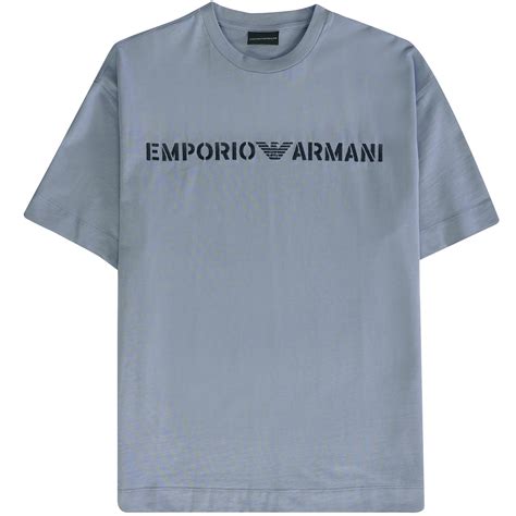 Emporio Armani Embroidered Logo T Shirt 3r1tt2 1jwzz