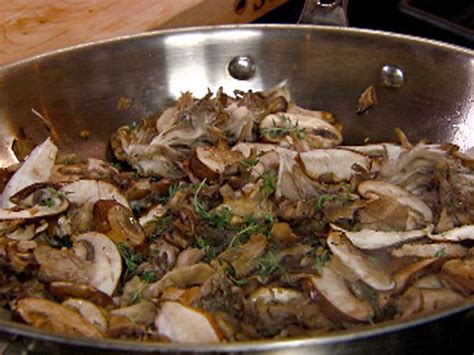 Sauteed Wild Mushrooms Recipe | Robin Miller | Food Network