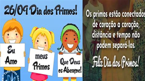 Dia Dos Primos Mensagem E Frases Lindas Homenagem De Feliz Dia